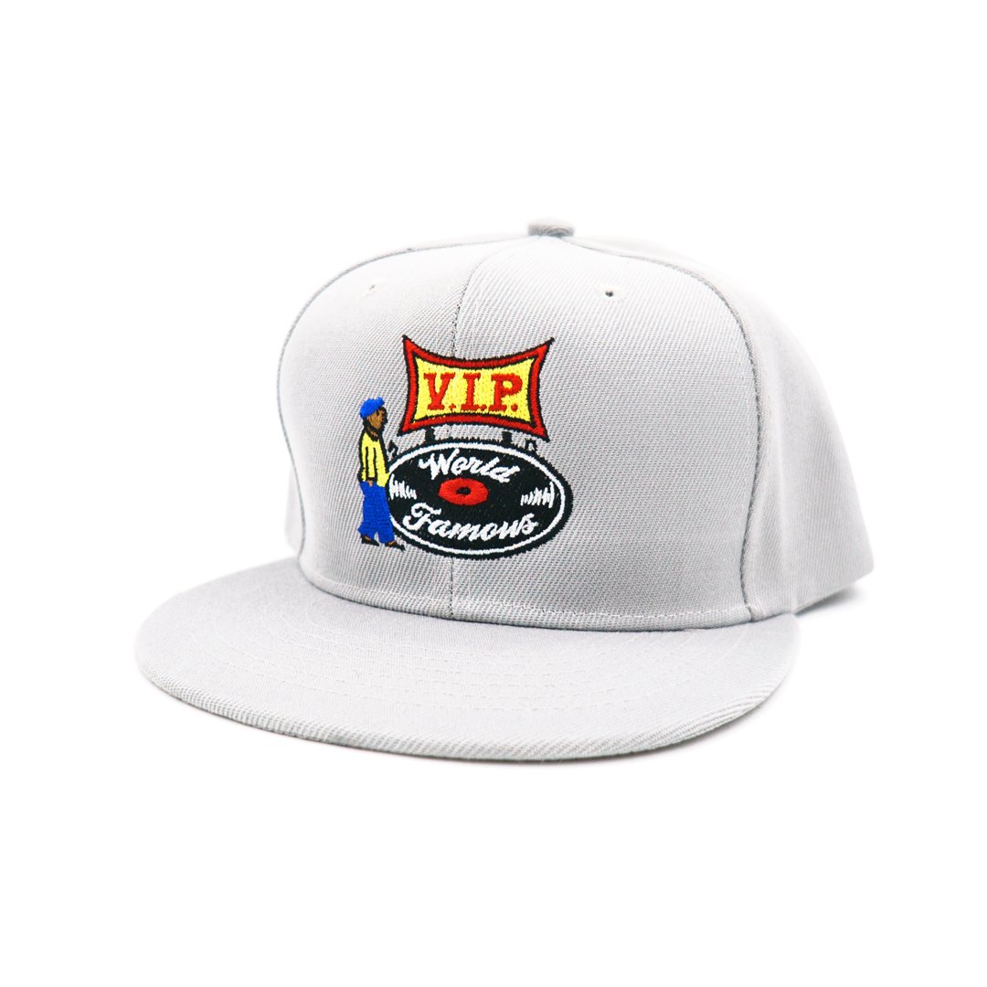 レア★V.I.P Records スナップバックキャップ CAP hiphop World Famous V.I.P. Records Flat Bill Snapback Hat | VIP Records